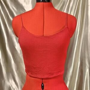Garage red tank top, size M.